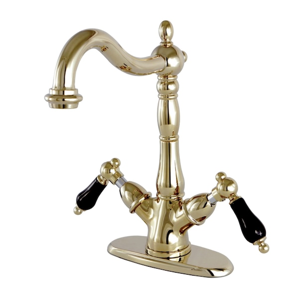 KS1492PKL Duchess Vessel Sink Faucet, Polished Brass